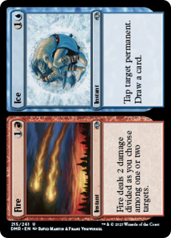 Image for Fire // Ice (215) [Dominaria Remastered]