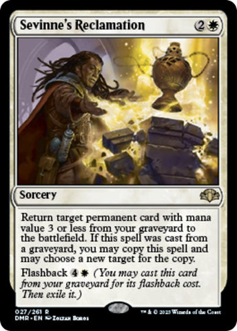 Image for Sevinne's Reclamation (27) [Dominaria Remastered]