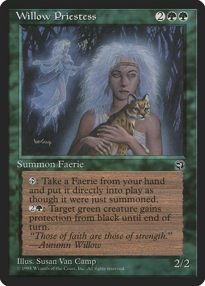Image for Willow Priestess [Homelands]