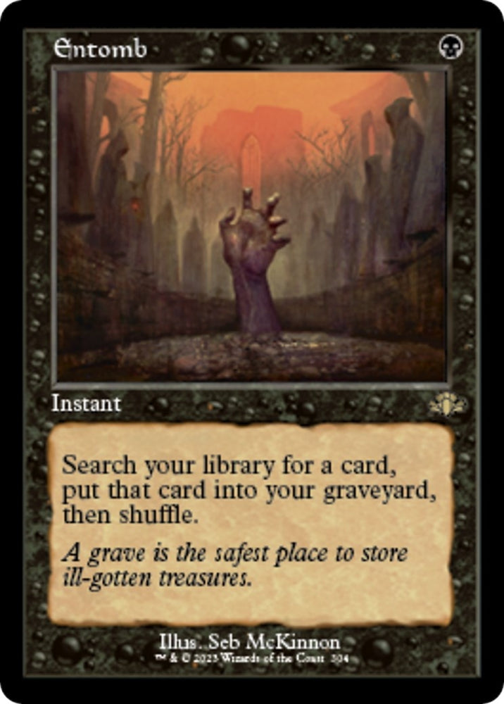 Image for Entomb (Retro Frame) (304) [Dominaria Remastered]