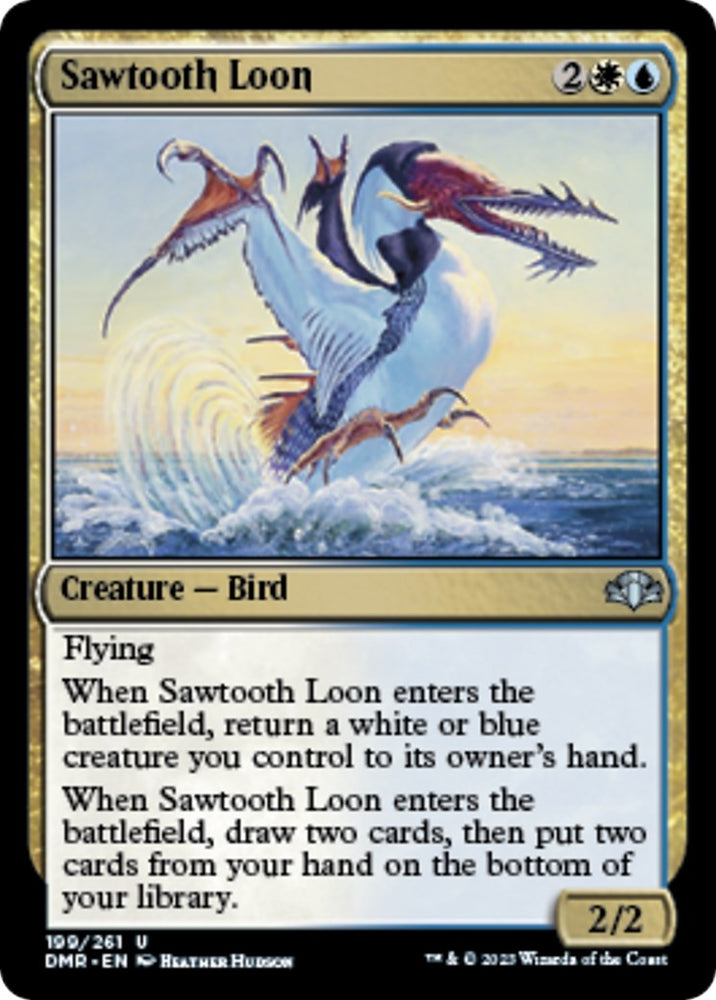 Image for Sawtooth Loon (199) [Dominaria Remastered]