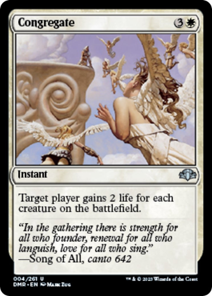 Image for Congregate (4) [Dominaria Remastered]