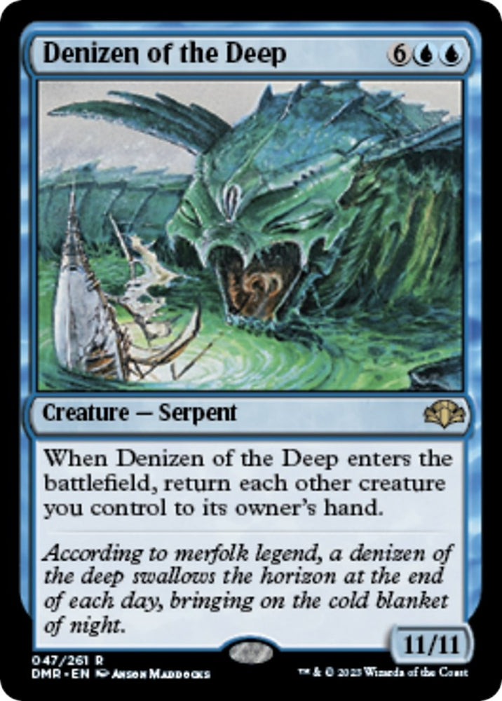 Image for Denizen of the Deep (47) [Dominaria Remastered]
