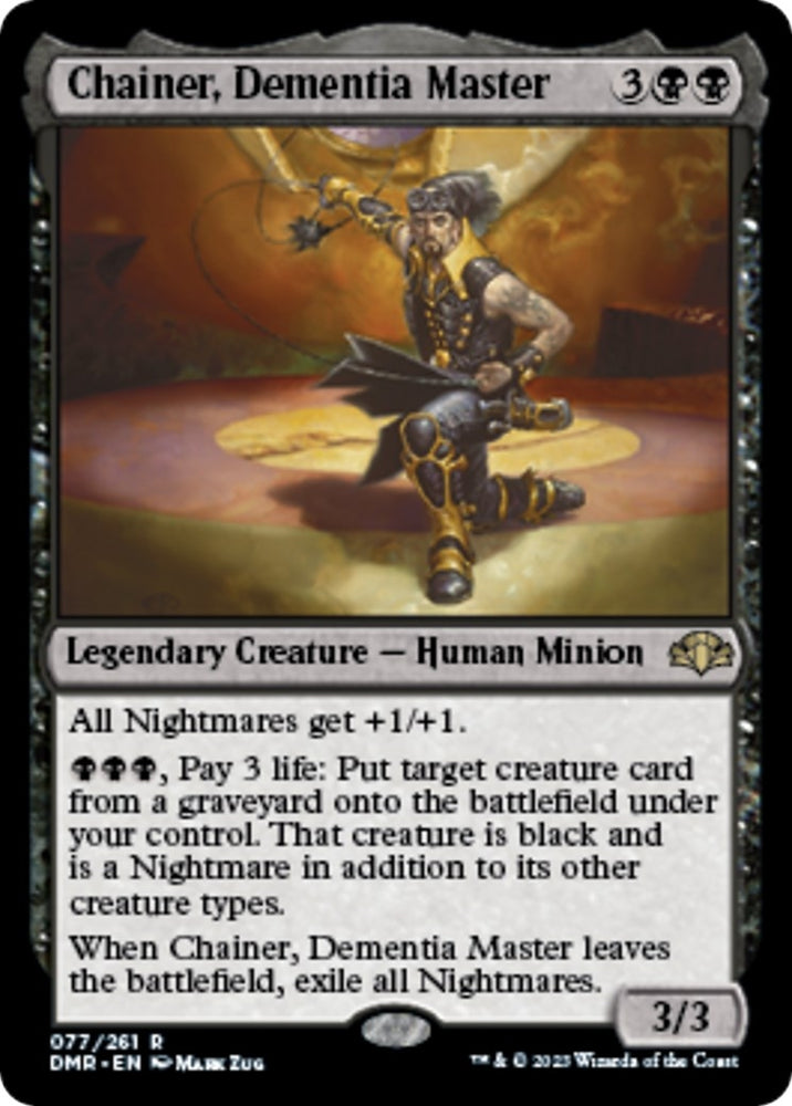 Image for Chainer, Dementia Master (77) [Dominaria Remastered]