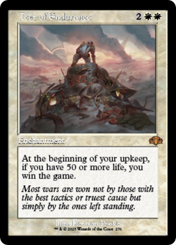 Image for Test of Endurance (Retro Frame) (276) [Dominaria Remastered]
