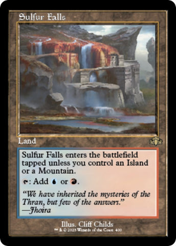 Image for Sulfur Falls (Retro Frame) (400) [Dominaria Remastered]