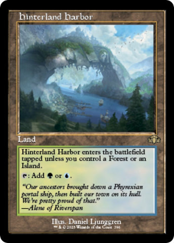 Image for Hinterland Harbor (Retro Frame) (396) [Dominaria Remastered]