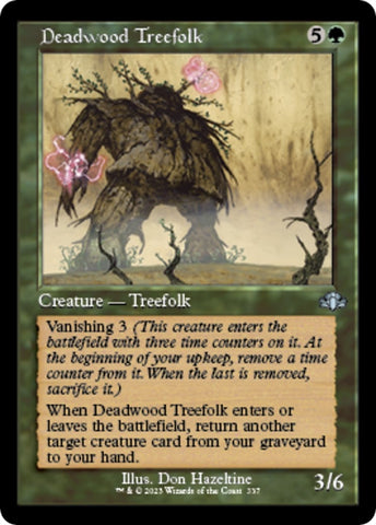 Image for Deadwood Treefolk (Retro Frame) (337) [Dominaria Remastered]