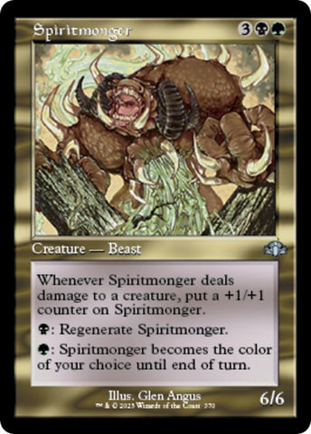 Image for Spiritmonger (Retro Frame) (370) [Dominaria Remastered]