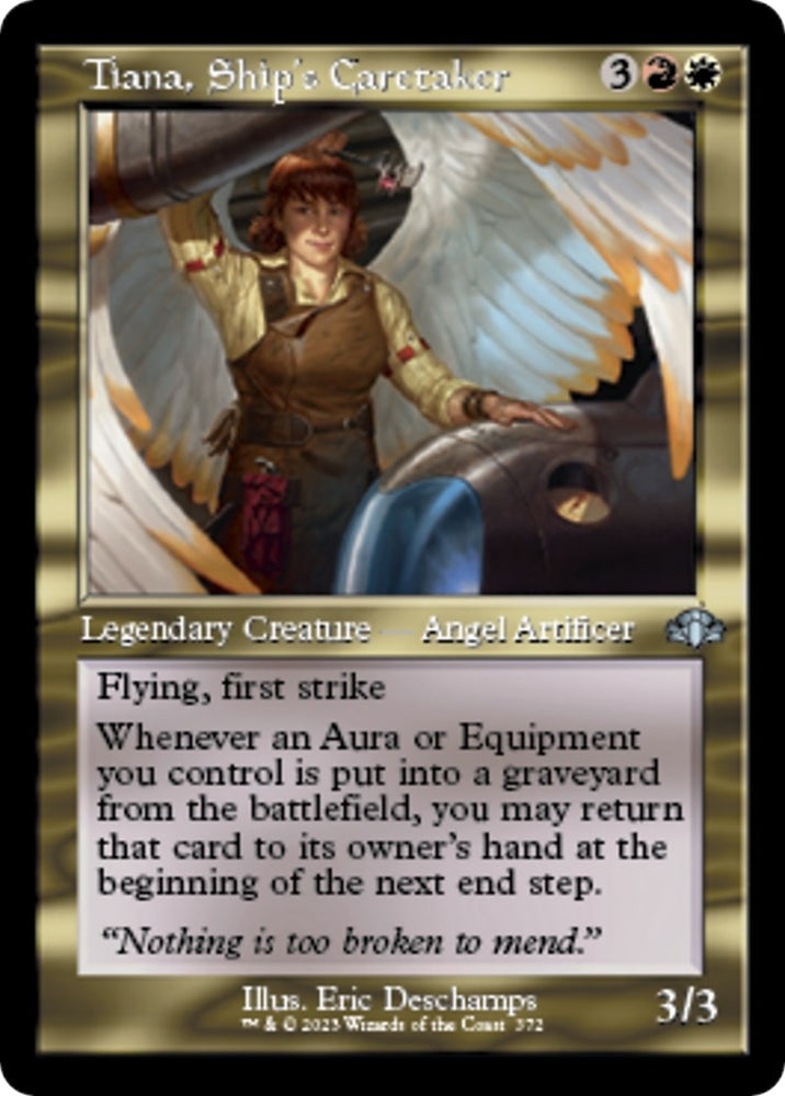 Image for Tiana, Ship's Caretaker (Retro Frame) (372) [Dominaria Remastered]
