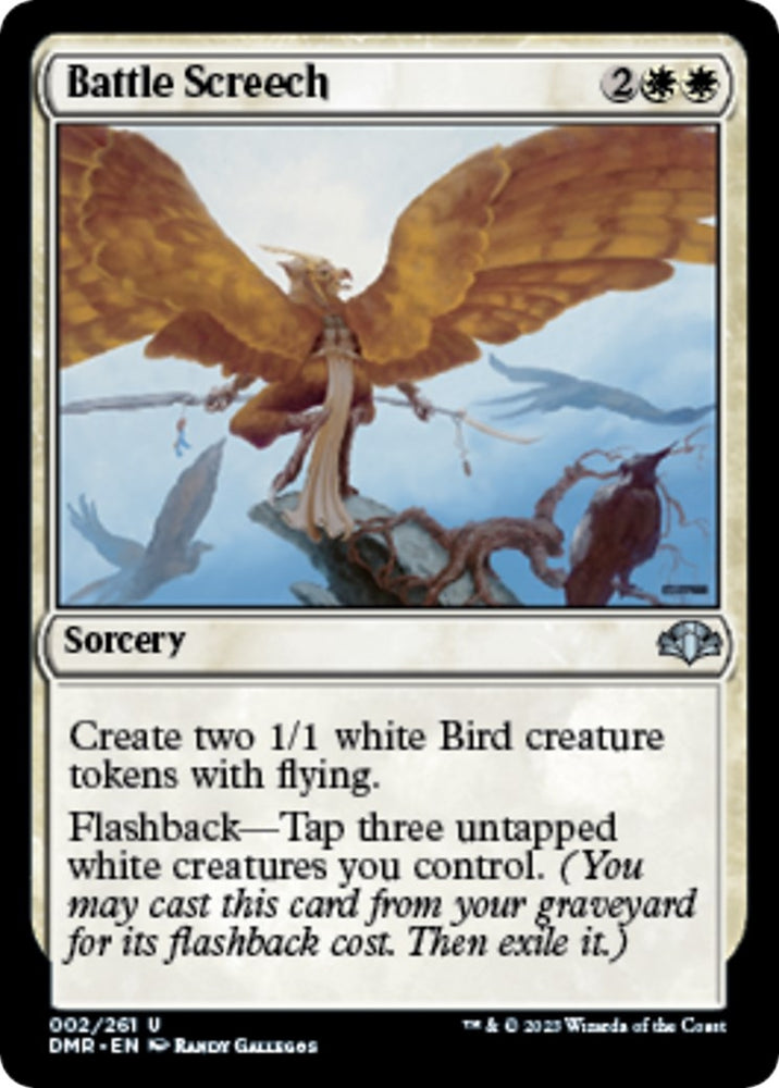 Image for Battle Screech (2) [Dominaria Remastered]