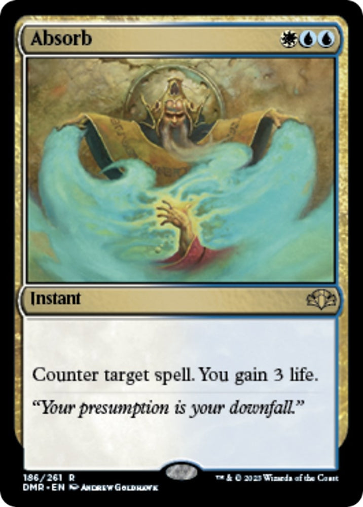 Image for Absorb (186) [Dominaria Remastered]