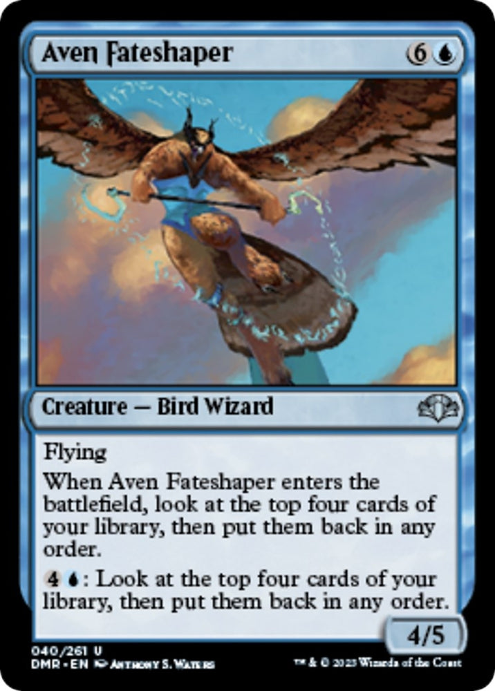 Image for Aven Fateshaper (40) [Dominaria Remastered]