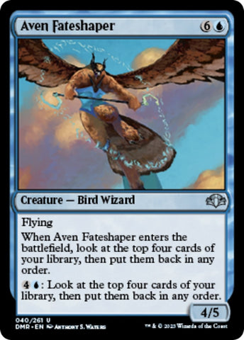 Image for Aven Fateshaper (40) [Dominaria Remastered]