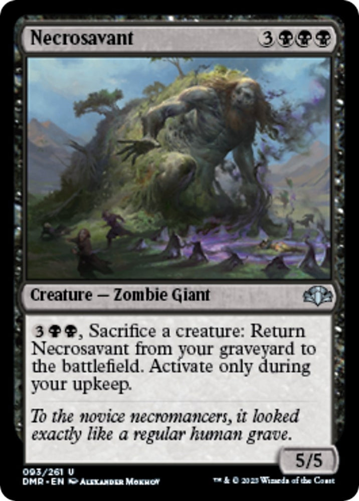 Image for Necrosavant (93) [Dominaria Remastered]