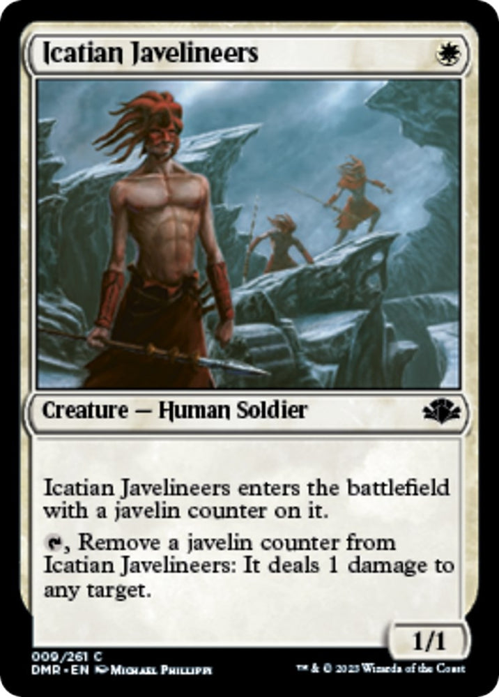 Image for Icatian Javelineers (9) [Dominaria Remastered]