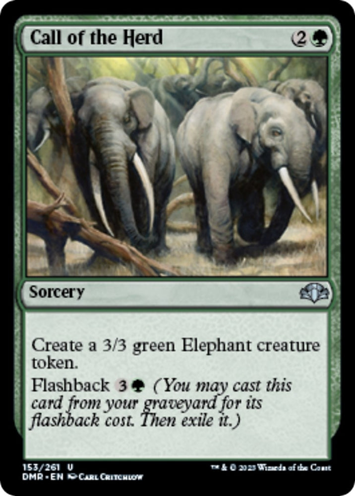 Image for Call of the Herd (153) [Dominaria Remastered]