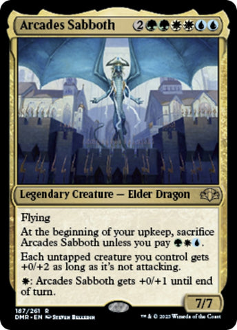 Image for Arcades Sabboth (187) [Dominaria Remastered]