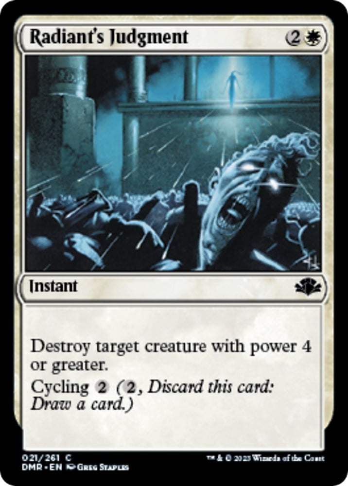 Image for Radiant's Judgment (21) [Dominaria Remastered]