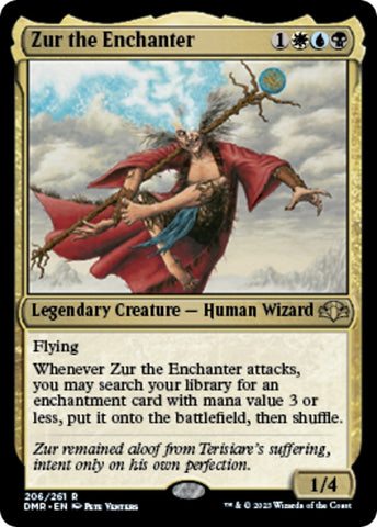 Image for Zur the Enchanter (206) [Dominaria Remastered]