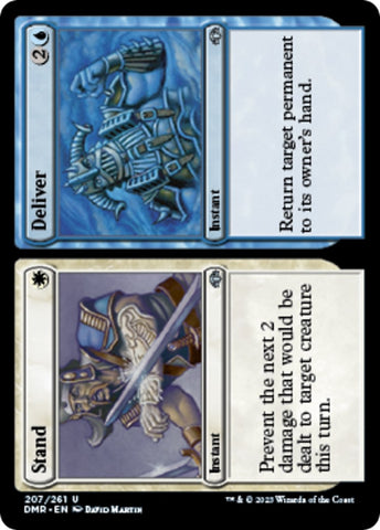 Image for Stand // Deliver (207) [Dominaria Remastered]