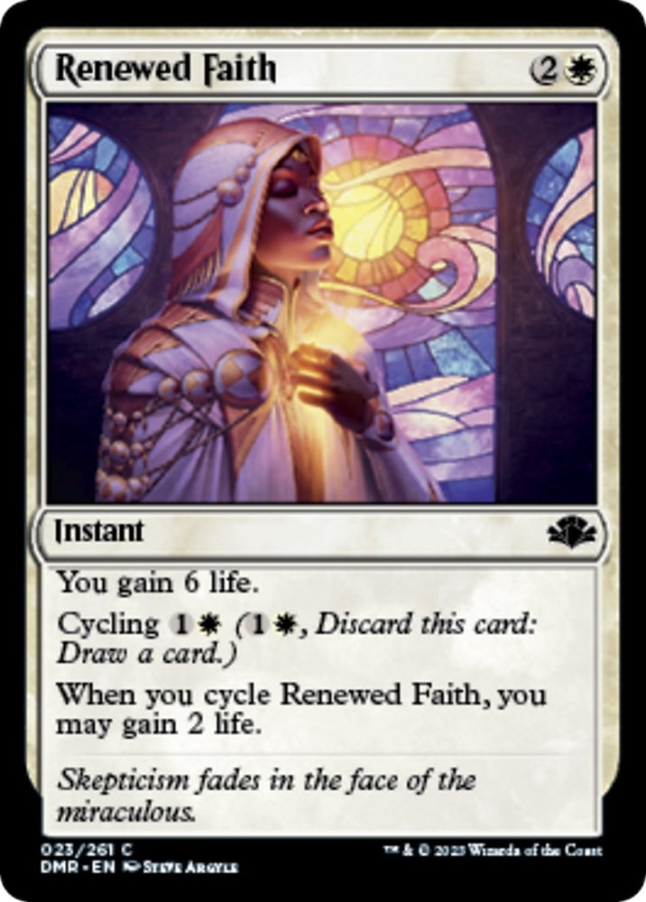 Image for Renewed Faith (23) [Dominaria Remastered]