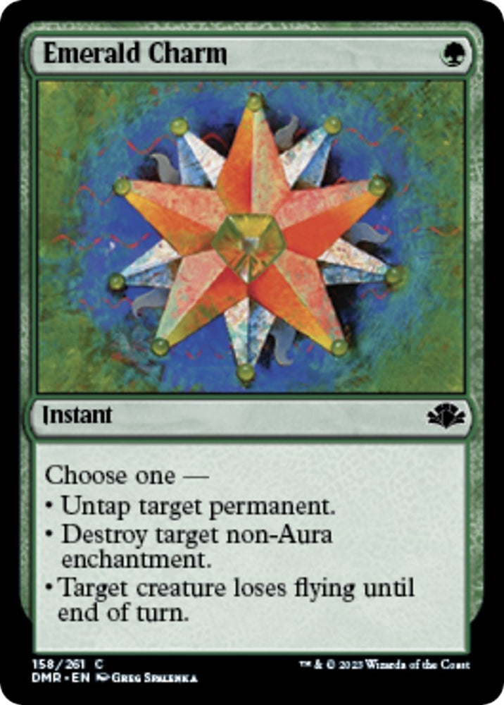 Image for Emerald Charm (158) [Dominaria Remastered]