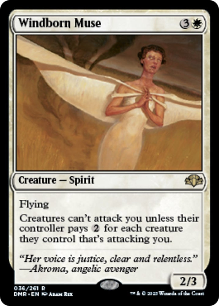 Image for Windborn Muse (36) [Dominaria Remastered]