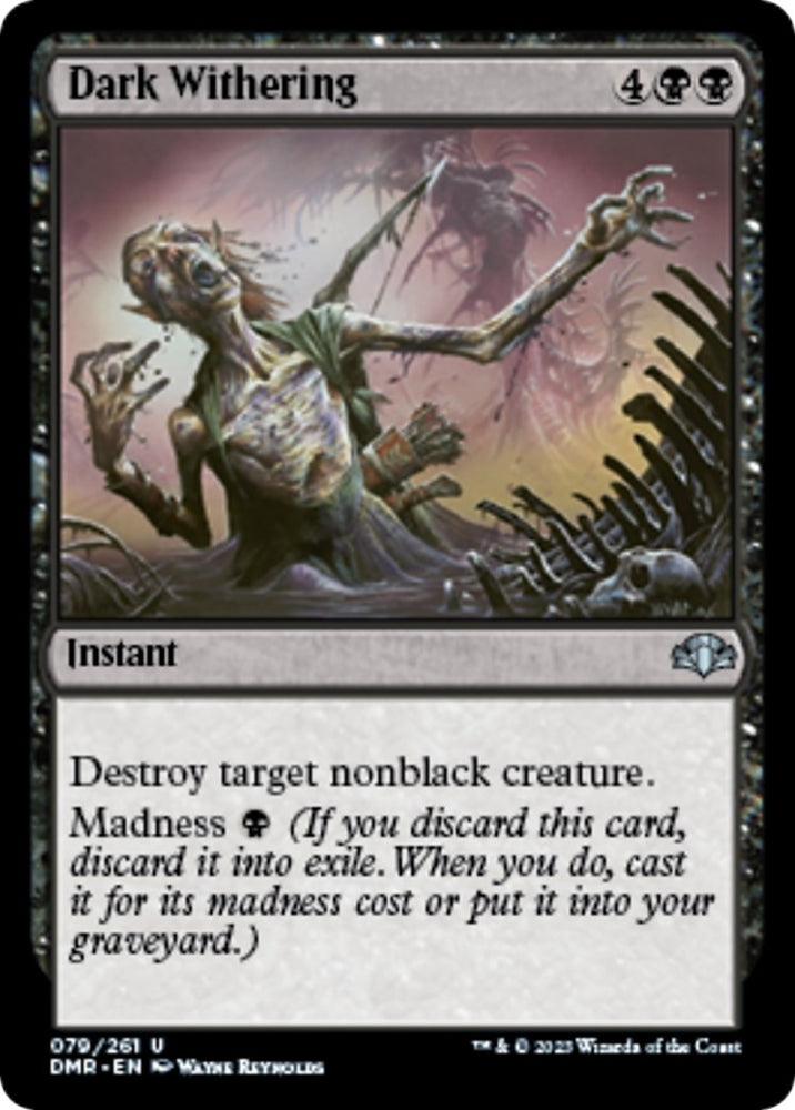 Image for Dark Withering (79) [Dominaria Remastered]