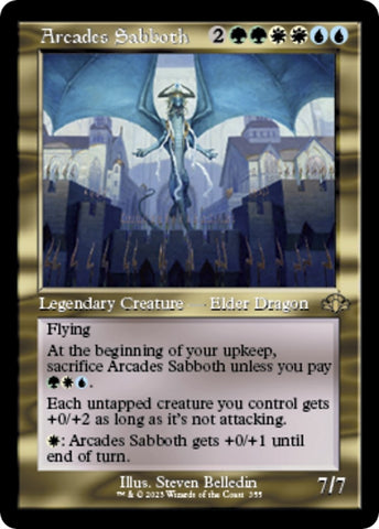 Image for Arcades Sabboth (Retro Frame) (355) [Dominaria Remastered]
