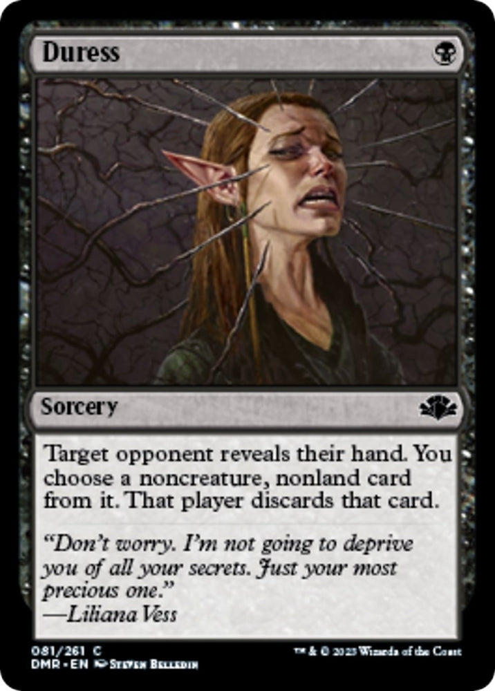 Image for Duress (81) [Dominaria Remastered]