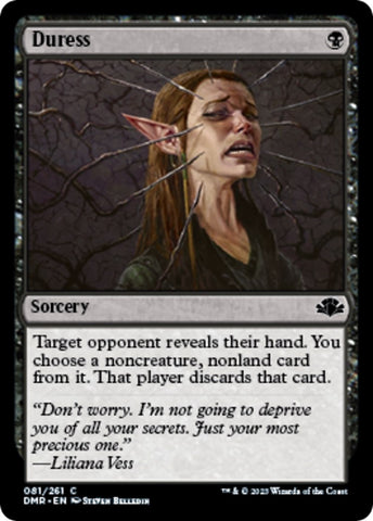 Image for Duress (81) [Dominaria Remastered]