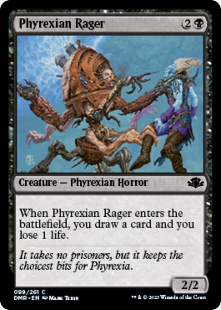Image for Phyrexian Rager (99) [Dominaria Remastered]