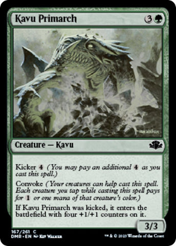 Image for Kavu Primarch (167) [Dominaria Remastered]