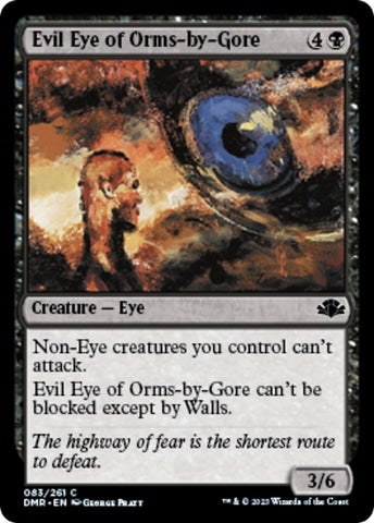 Image for Evil Eye of Orms-by-Gore (83) [Dominaria Remastered]