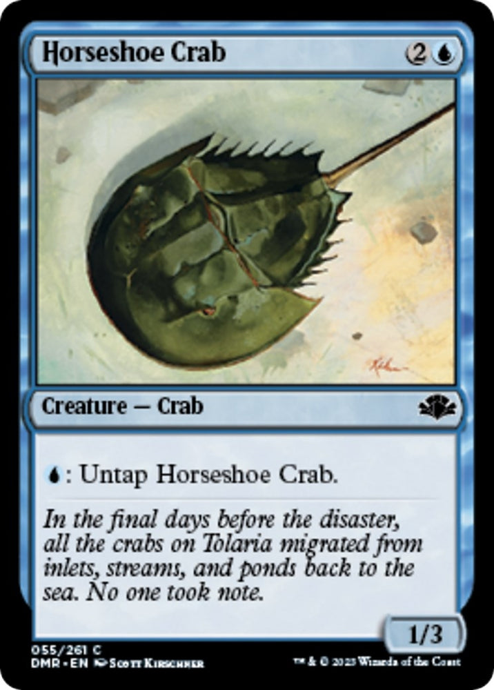 Image for Horseshoe Crab (55) [Dominaria Remastered]