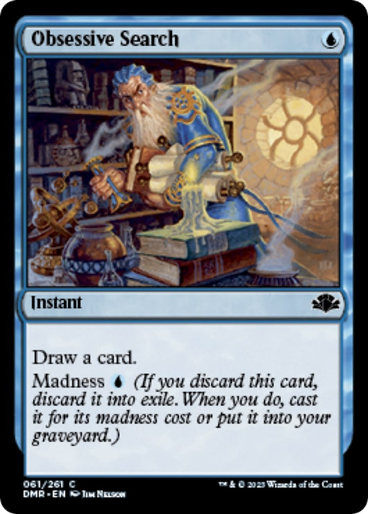 Image for Obsessive Search (61) [Dominaria Remastered]