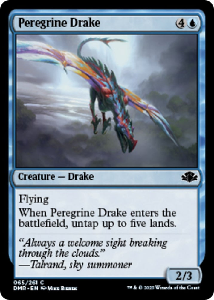 Image for Peregrine Drake (65) [Dominaria Remastered]