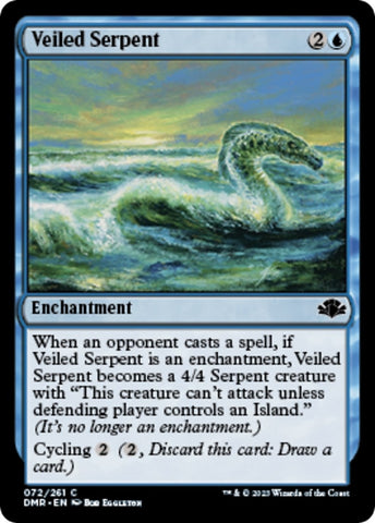Image for Veiled Serpent (72) [Dominaria Remastered]