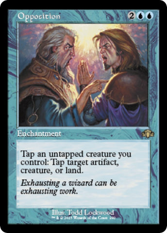 Image for Opposition (Retro Frame) (290) [Dominaria Remastered]