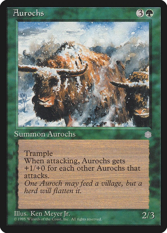 Image for Aurochs [Ice Age]