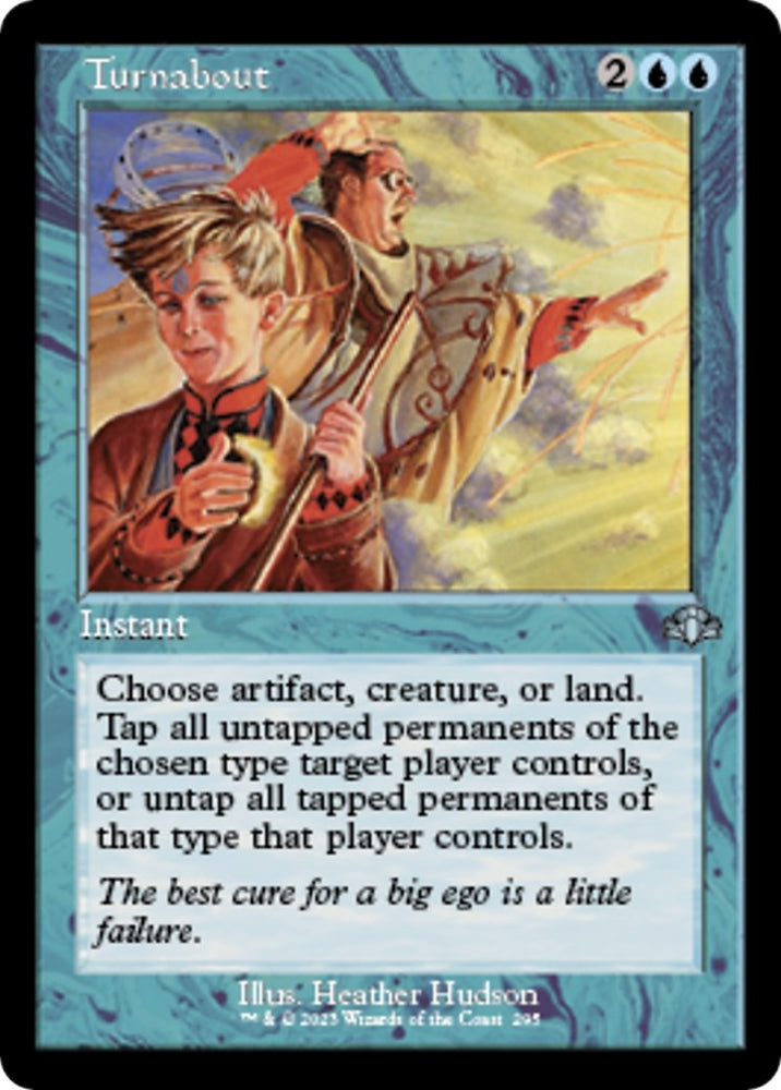 Image for Turnabout (Retro Frame) (295) [Dominaria Remastered]
