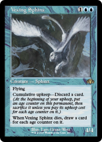 Image for Vexing Sphinx (Retro Frame) (297) [Dominaria Remastered]