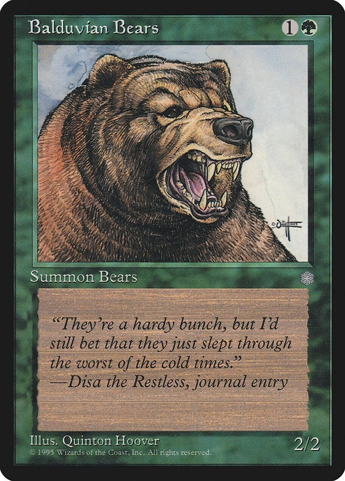 Image for Balduvian Bears [Ice Age]