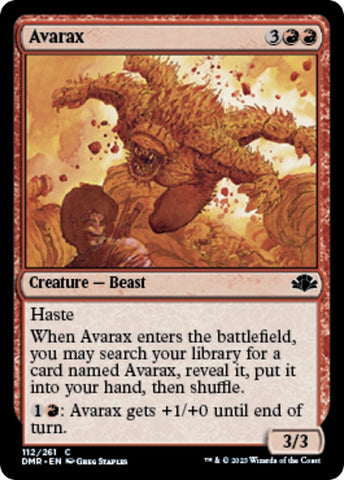 Image for Avarax (112) [Dominaria Remastered]