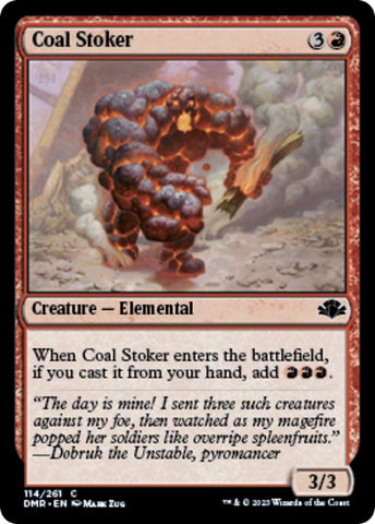 Image for Coal Stoker (114) [Dominaria Remastered]