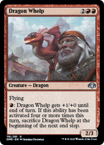 Image for Dragon Whelp (116) [Dominaria Remastered]