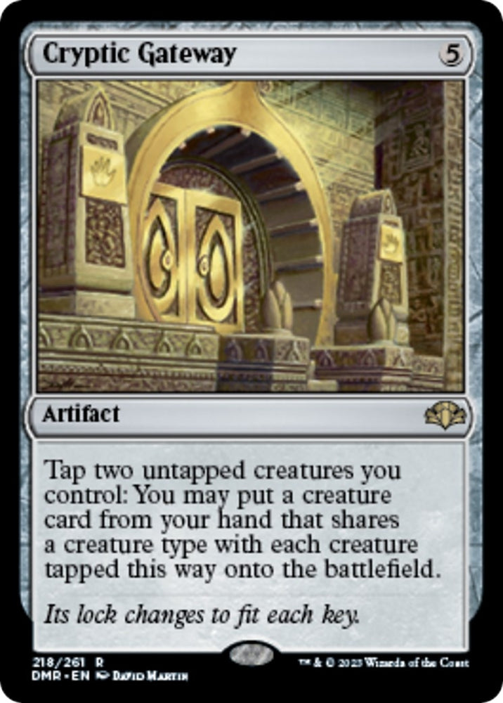 Image for Cryptic Gateway (218) [Dominaria Remastered]
