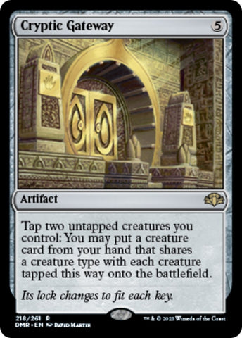 Image for Cryptic Gateway (218) [Dominaria Remastered]
