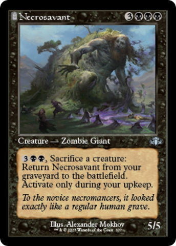 Image for Necrosavant (Retro Frame) (307) [Dominaria Remastered]
